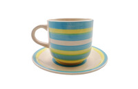 TAZA C/PAILA CERA DECO SUR