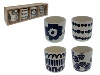 SET TAZA/VASITO CERA 3.7 OZ